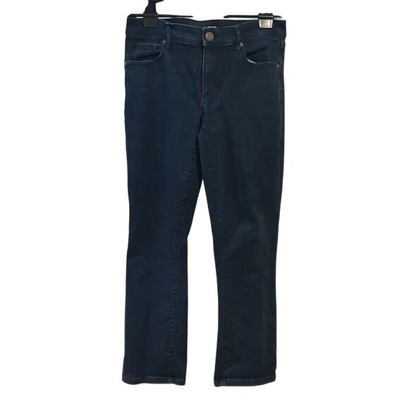 Loft Modern Kick Crop Women's size 2 Dark Wash Denim Jeans - Picture 1 of 4